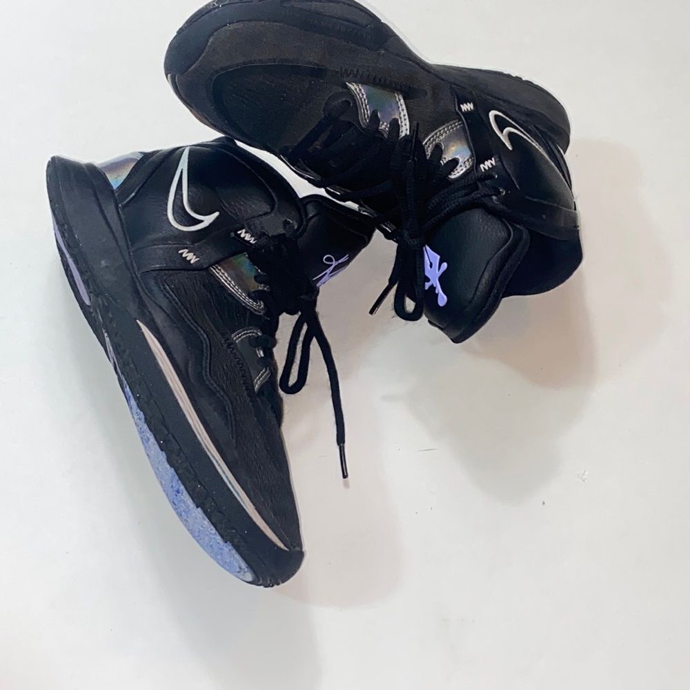 Nike Kyrie Infinity GS DD0334-005 Kids Basketball Shoes Black Metallic  Size 5Y